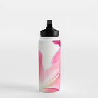 Pink Petals - Flower Photography, Botanical Water Bottle Gallery Image 3