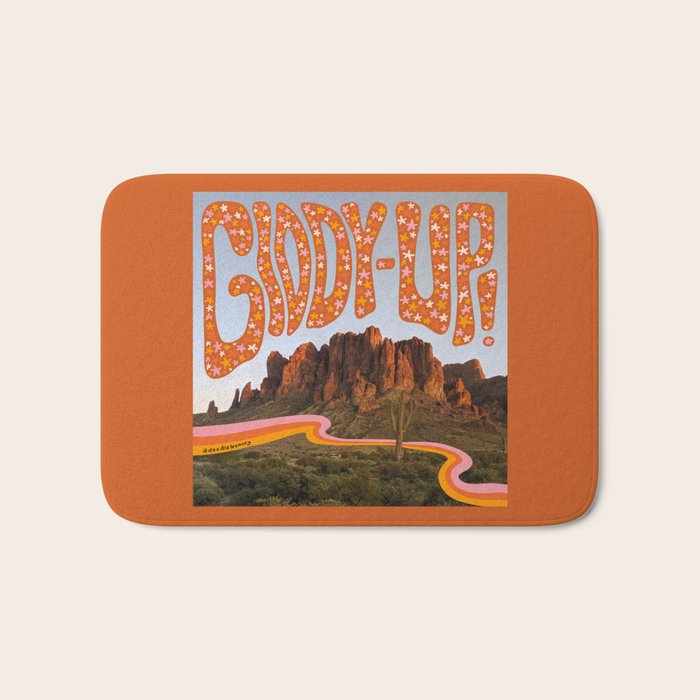 Giddy-Up Bath Mat Gallery Image 1