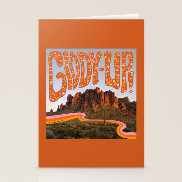 Giddy-Up Stationery Card Gallery Image 2