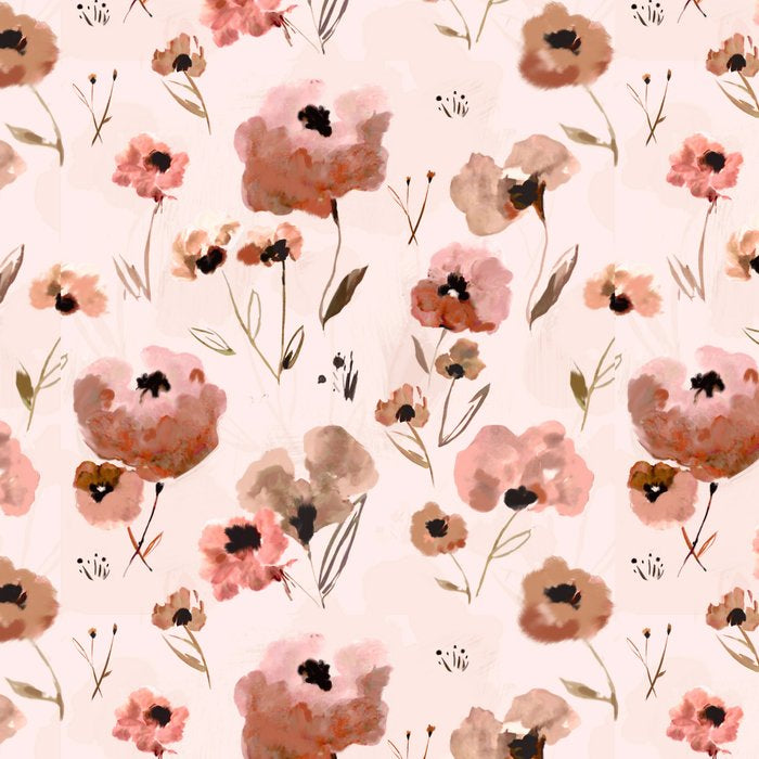 Farmhouse floral - pink Coffee Mug Gallery Image 2
