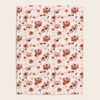 Farmhouse floral - pink Poster Gallery Image 4