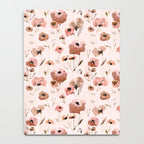 Farmhouse floral - pink Notebook Gallery Image 4