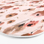 Farmhouse floral - pink Bath Mat Gallery Image 3