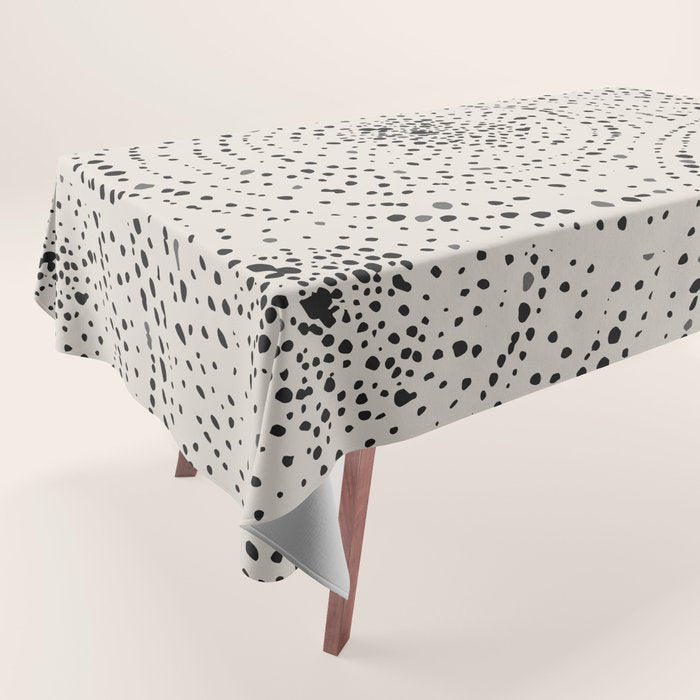 Boho Pattern Minimalistic Decor Tablecloth Gallery Image 1