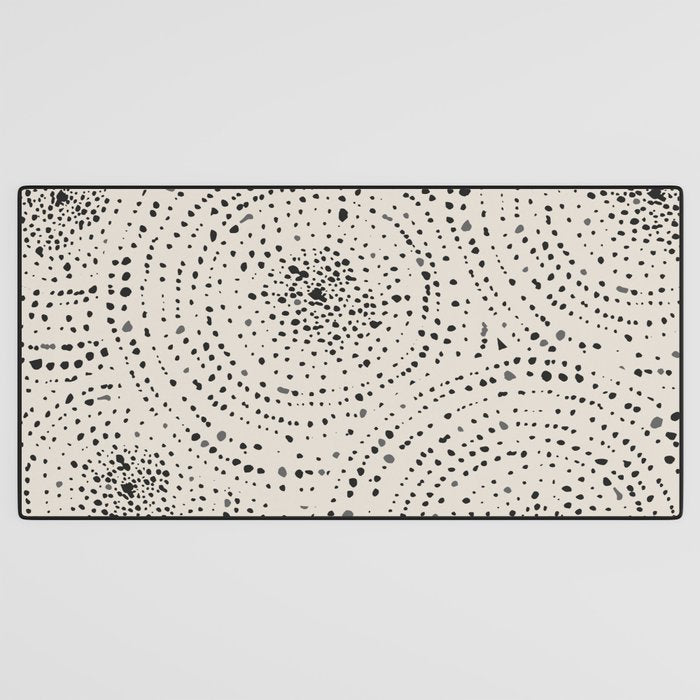 Boho Pattern Minimalistic Decor Desk Mat Gallery Image 3