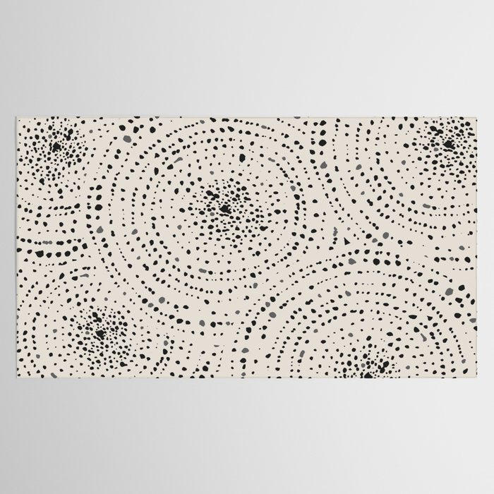 Boho Pattern Minimalistic Decor Tablecloth Gallery Image 2