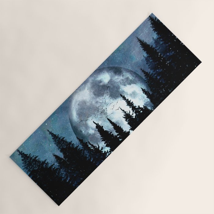 Full Moon II Yoga Mat Gallery Image 1