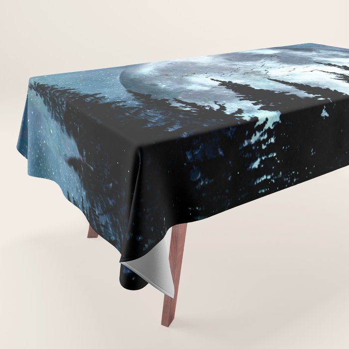 Full Moon II Tablecloth Gallery Image 1