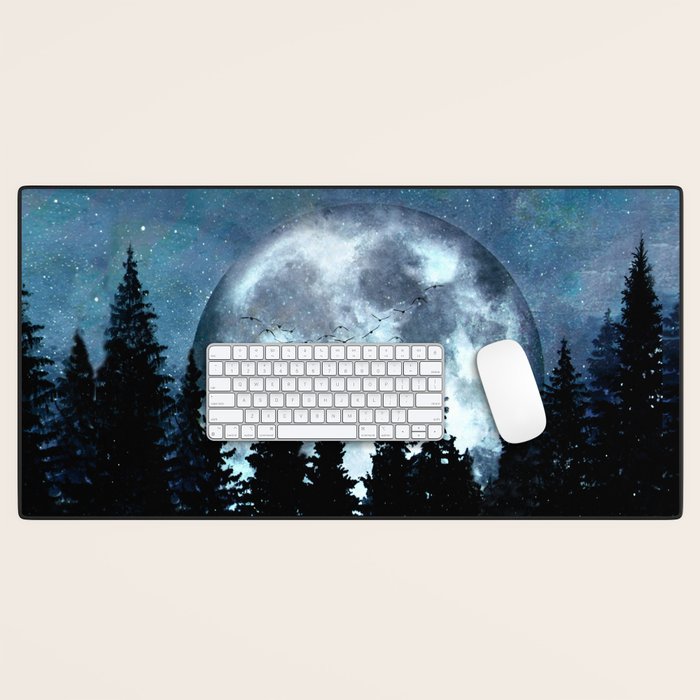 Full Moon II Desk Mat Gallery Image 1