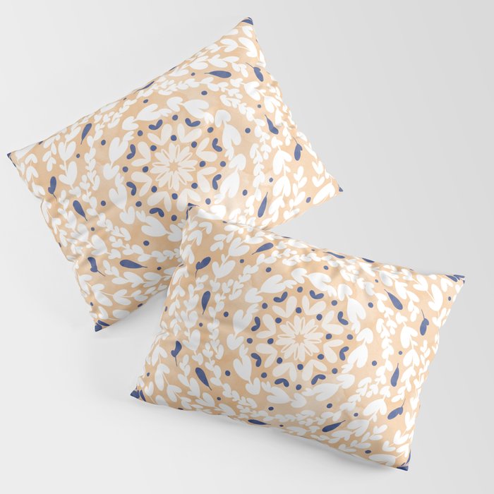 Pink Circular Nature Tiles PB Pillow Sham Gallery Image 3