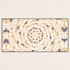 Pink Circular Nature Tiles PB Desk Mat Gallery Image 3