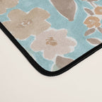 Ditsy Marker Florals - Turquoise Desk Mat Gallery Image 4