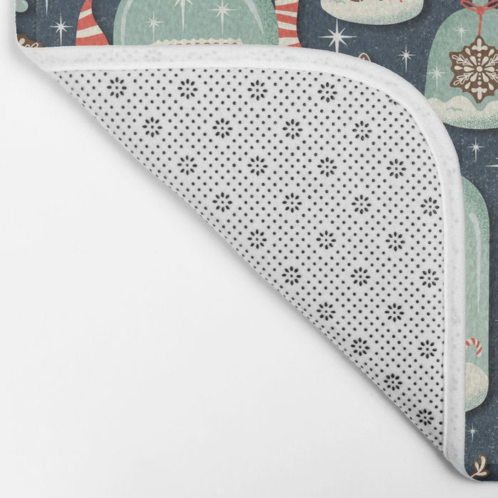Gingerbread Village Bath Mat Gallery Image 2