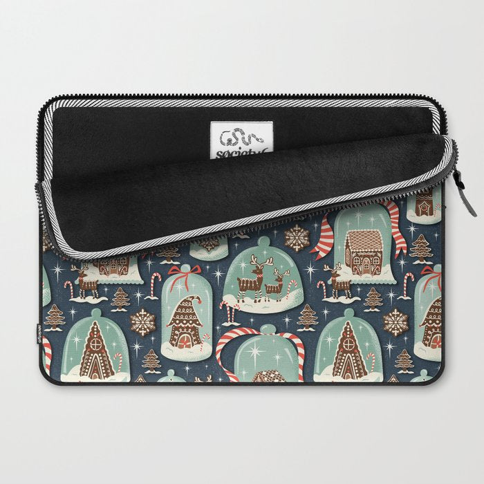 Gingerbread Village Laptop Sleeve Gallery Image 2