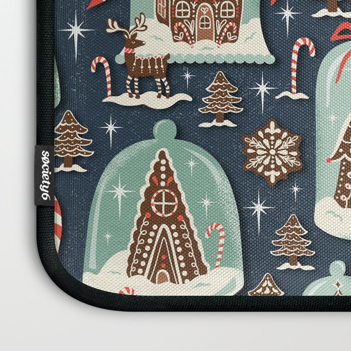 Gingerbread Village Laptop Sleeve Gallery Image 3