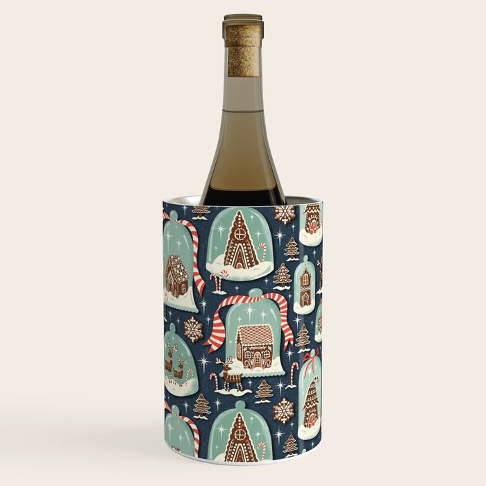 Gingerbread Village Wine Chiller Gallery Image 2
