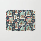Gingerbread Village Bath Mat Gallery Image 1