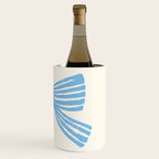 Blue Stripe Bow Ribbon  Wine Chiller Gallery Image 3