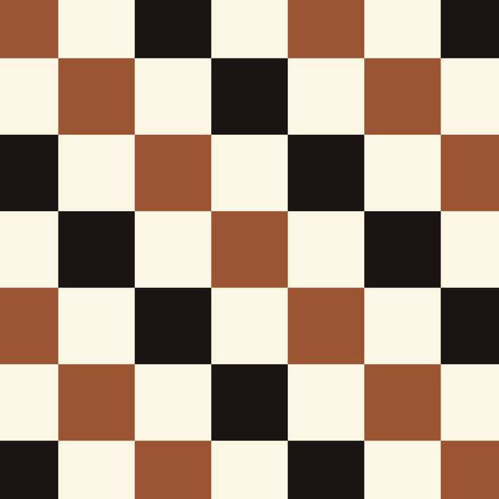Black & Brown Check Coffee Mug Gallery Image 2