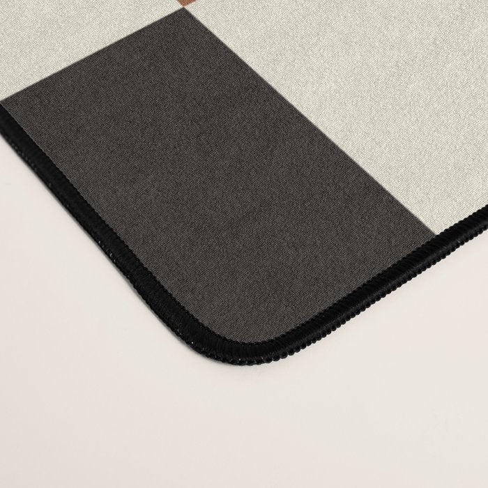 Black & Brown Check Desk Mat Gallery Image 4