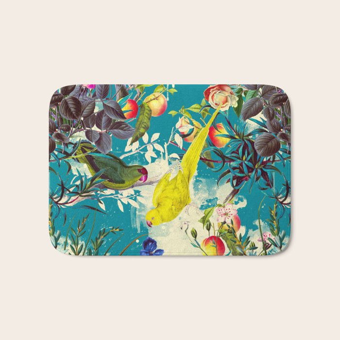 Tropical birds in the nature - 010 Bath Mat Gallery Image 1