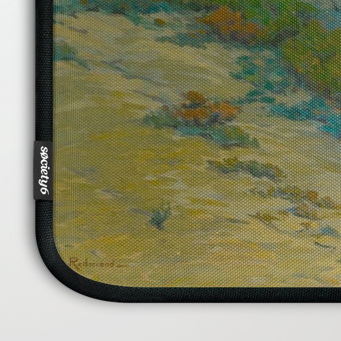 Granville Redmond Carmel Coast Oil Painting Vintage American Art Laptop Sleeve Gallery Image 3