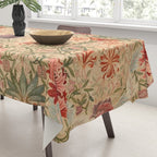 William Morris & Jane Morris Antique Honeysuckle Tablecloth Gallery Image 3