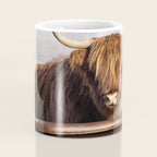 Highland Cow in the Tub Coffee Mug Gallery Image 4