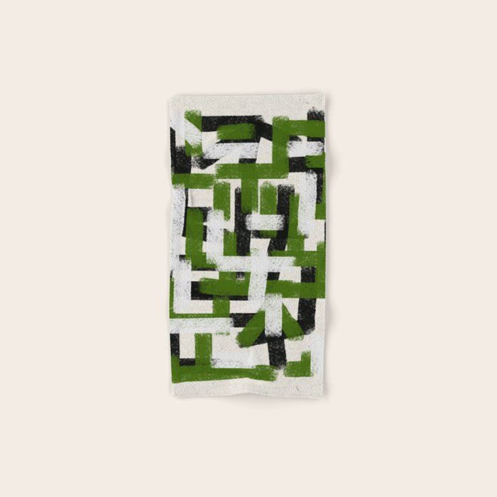Abstract Modern Cosmic  Bath Towel Gallery Image 1