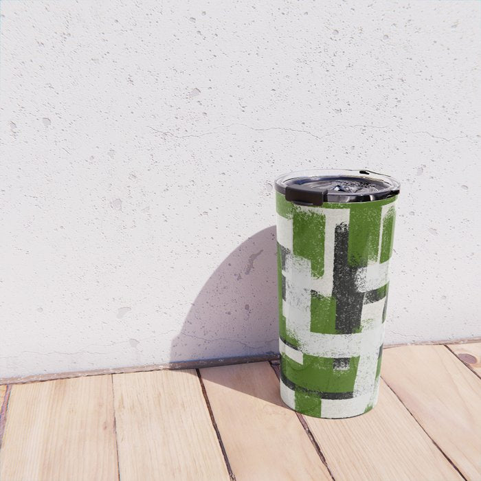 Abstract Modern Cosmic  Travel Mug Gallery Image 4