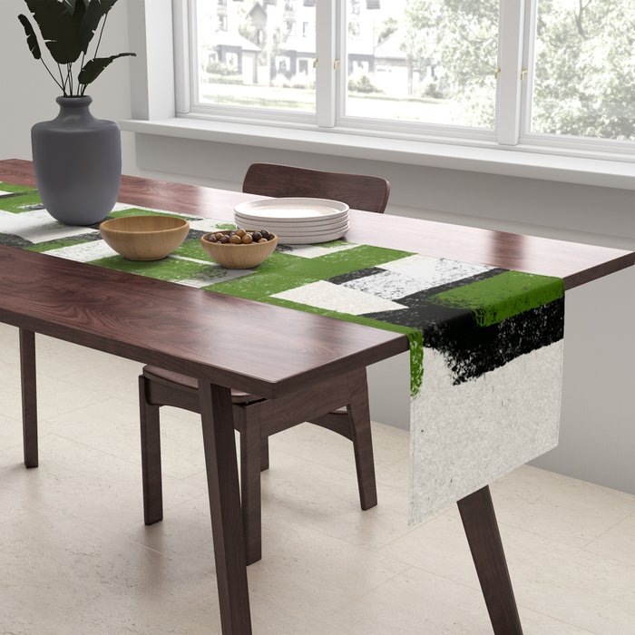 Abstract Modern Cosmic  Table Runner Gallery Image 2