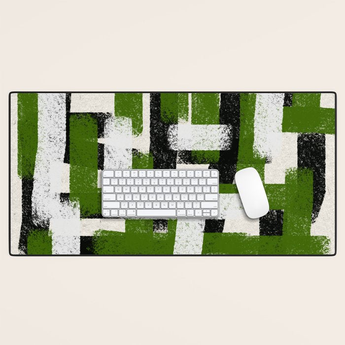 Abstract Modern Cosmic  Desk Mat Gallery Image 1
