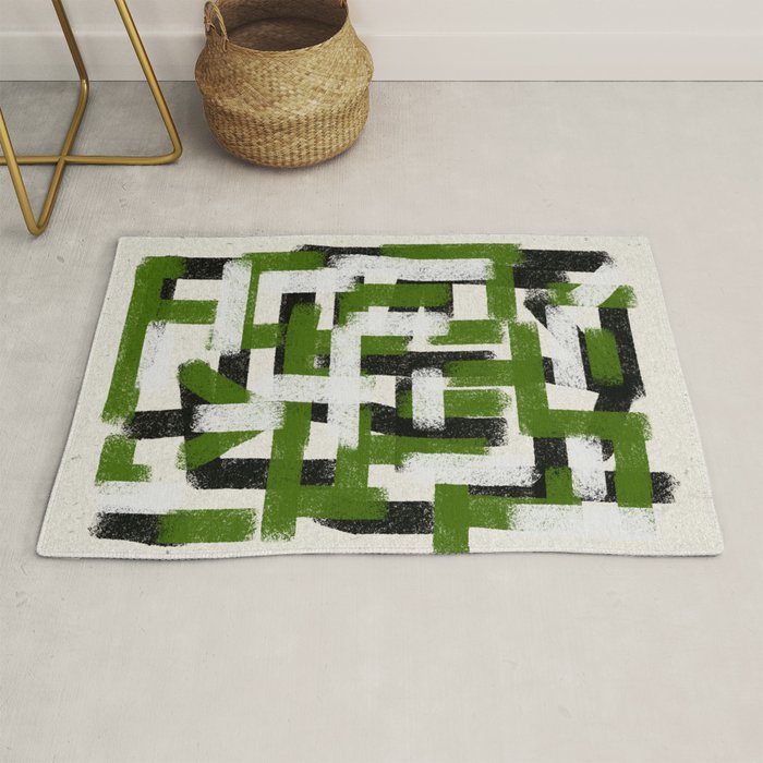 Abstract Modern Cosmic  Rug Gallery Image 1