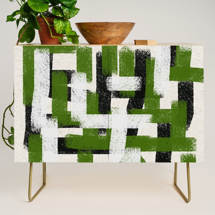 Abstract Modern Cosmic  Credenza Gallery Image 1