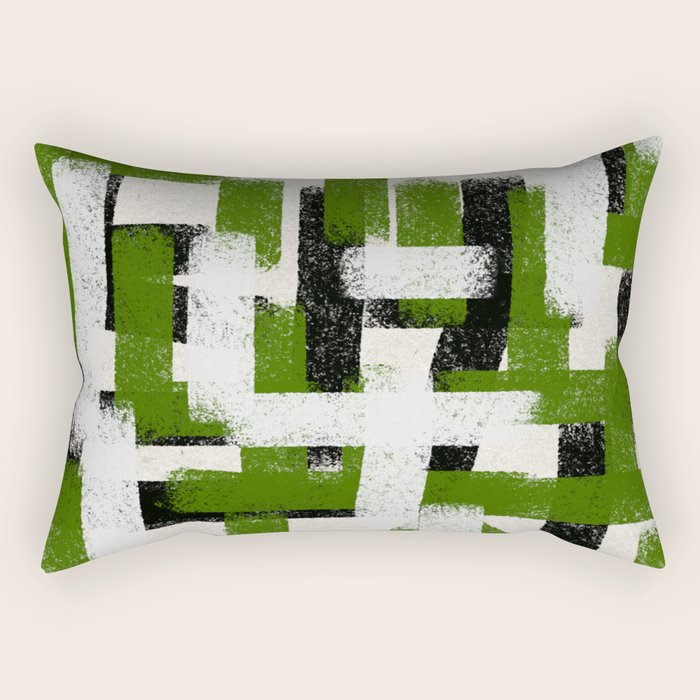 Abstract Modern Cosmic  Rectangular Pillow Gallery Image 1