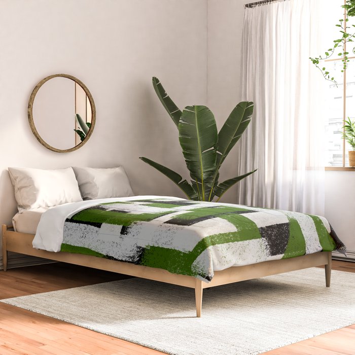 Abstract Modern Cosmic  Comforter Gallery Image 2