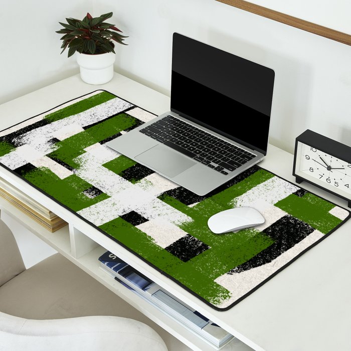 Abstract Modern Cosmic  Desk Mat Gallery Image 2