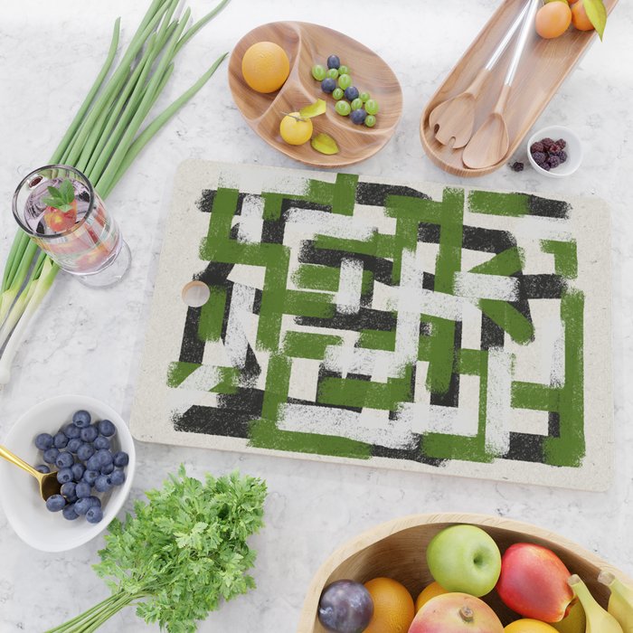 Abstract Modern Cosmic  Cutting Board Gallery Image 2