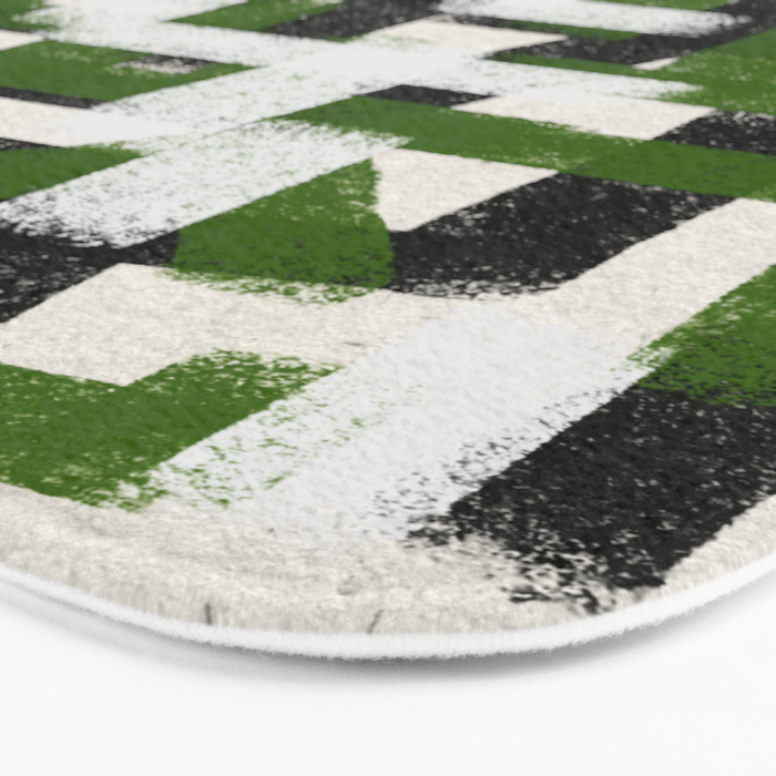 Abstract Modern Cosmic  Bath Mat Gallery Image 3