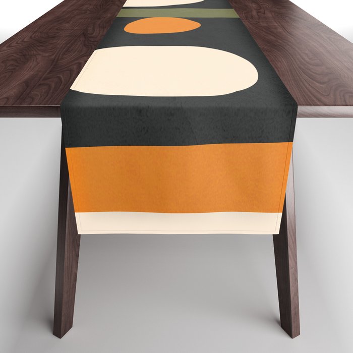 Abstract shapes in the skies 2 Table Runner Gallery Image 1