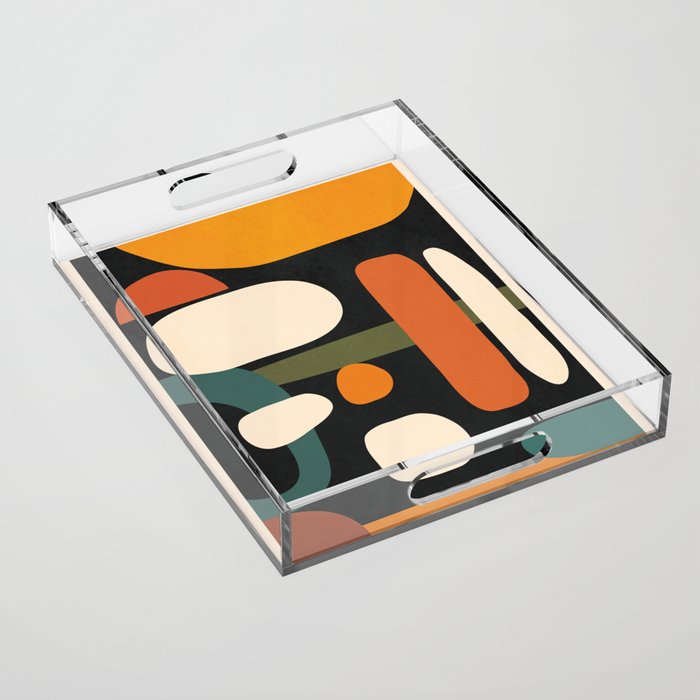 Abstract shapes in the skies 2 Acrylic Tray Gallery Image 1
