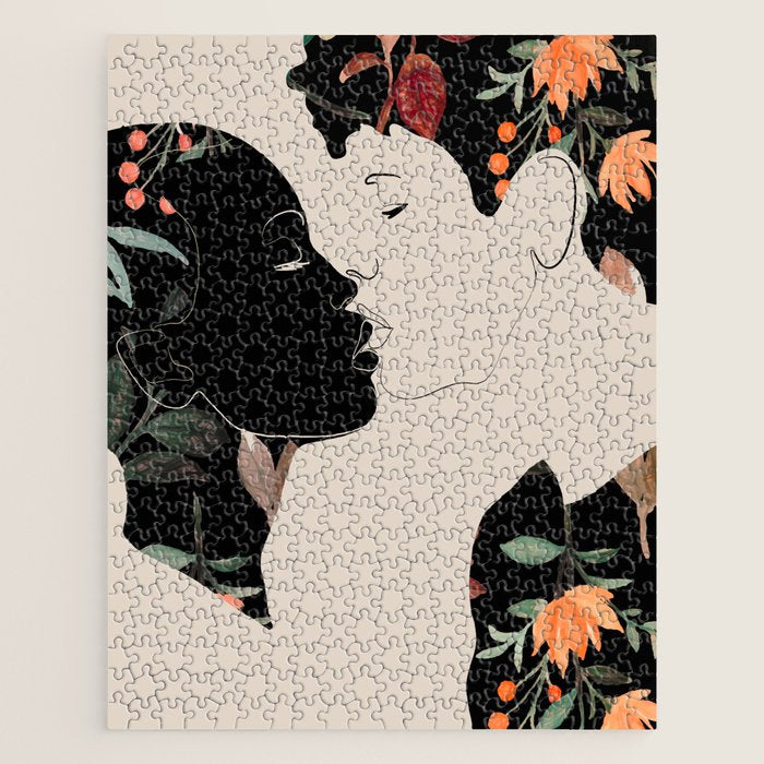 Floral Kiss  Jigsaw Puzzle Gallery Image 1