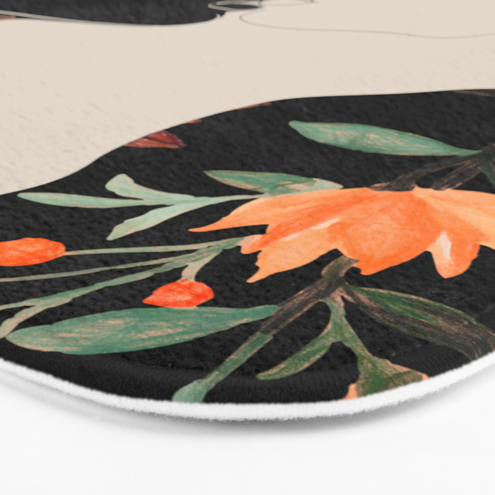 Floral Kiss  Bath Mat Gallery Image 3