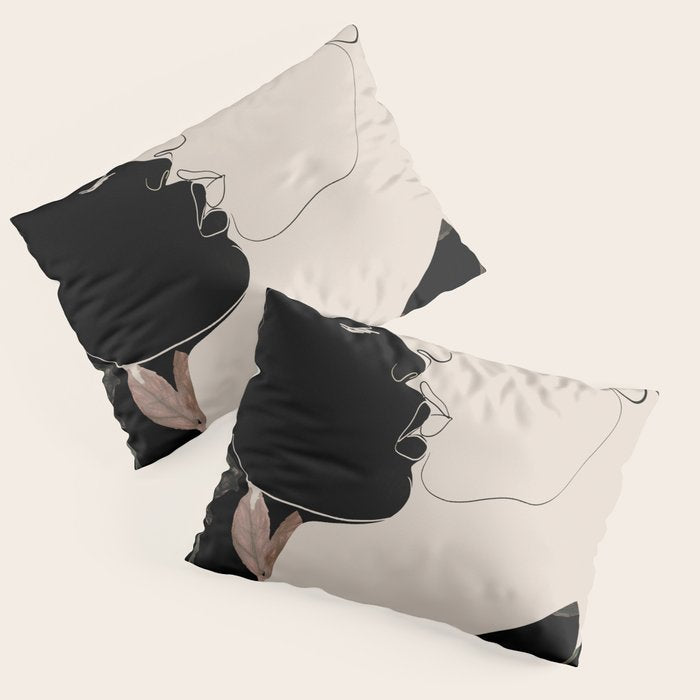 Floral Kiss  Pillow Sham Gallery Image 1