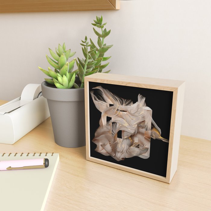 Flow Abstract II Mini Art Print Gallery Image 2