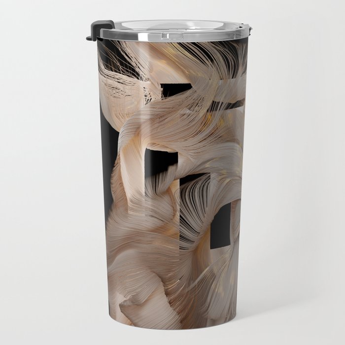 Flow Abstract II Travel Mug Gallery Image 3