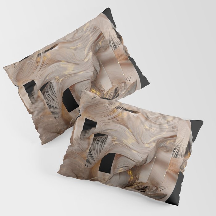Flow Abstract II Pillow Sham Gallery Image 1