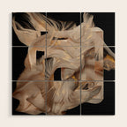 Flow Abstract II Wood Wall Art Gallery Image 1