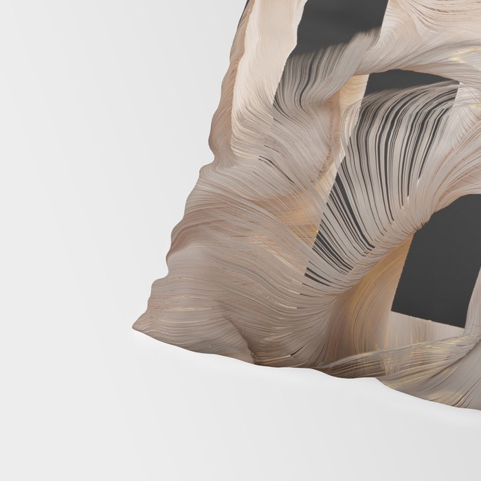 Flow Abstract II Pillow Sham Gallery Image 4