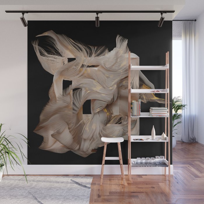 Flow Abstract II Wall Mural Gallery Image 1